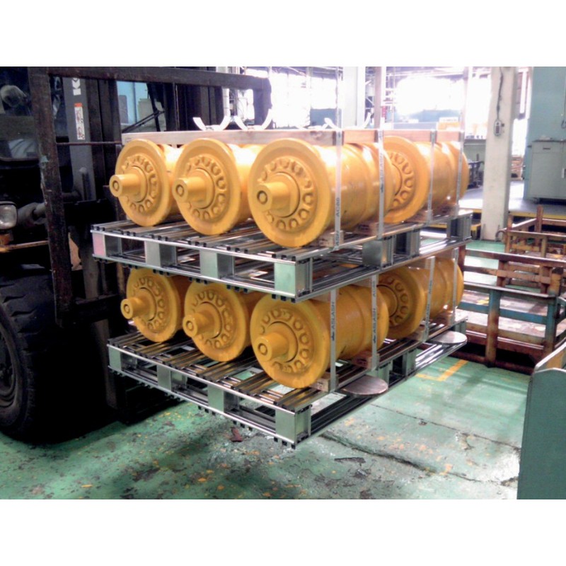 พาเลทเหล็ก (Steel Pallet) สำหรับโลจิสติกส์ ｜ ใช้งานซ้ำได้ แข็งแรง ทนทาน ลดต้นทุน